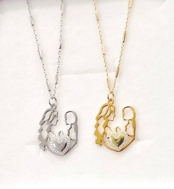 Collana maternità cuore