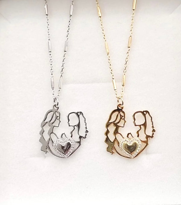 Collana maternità cuore